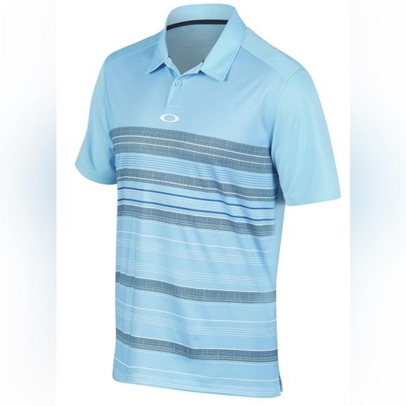Oakley Other - Oakley Polo Performance Men’s Golf Shirt Blue Size Small
